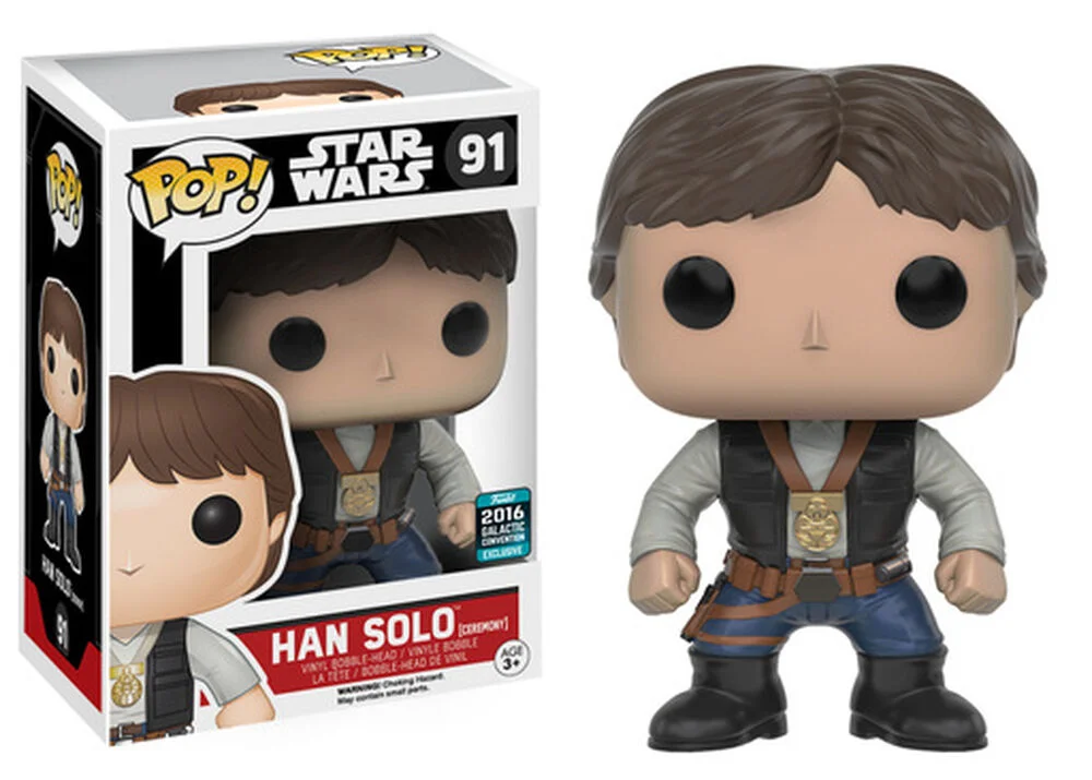 Funko POP! Star Wars Ceremony Han 91 (Exclusive) *Na zamówienie