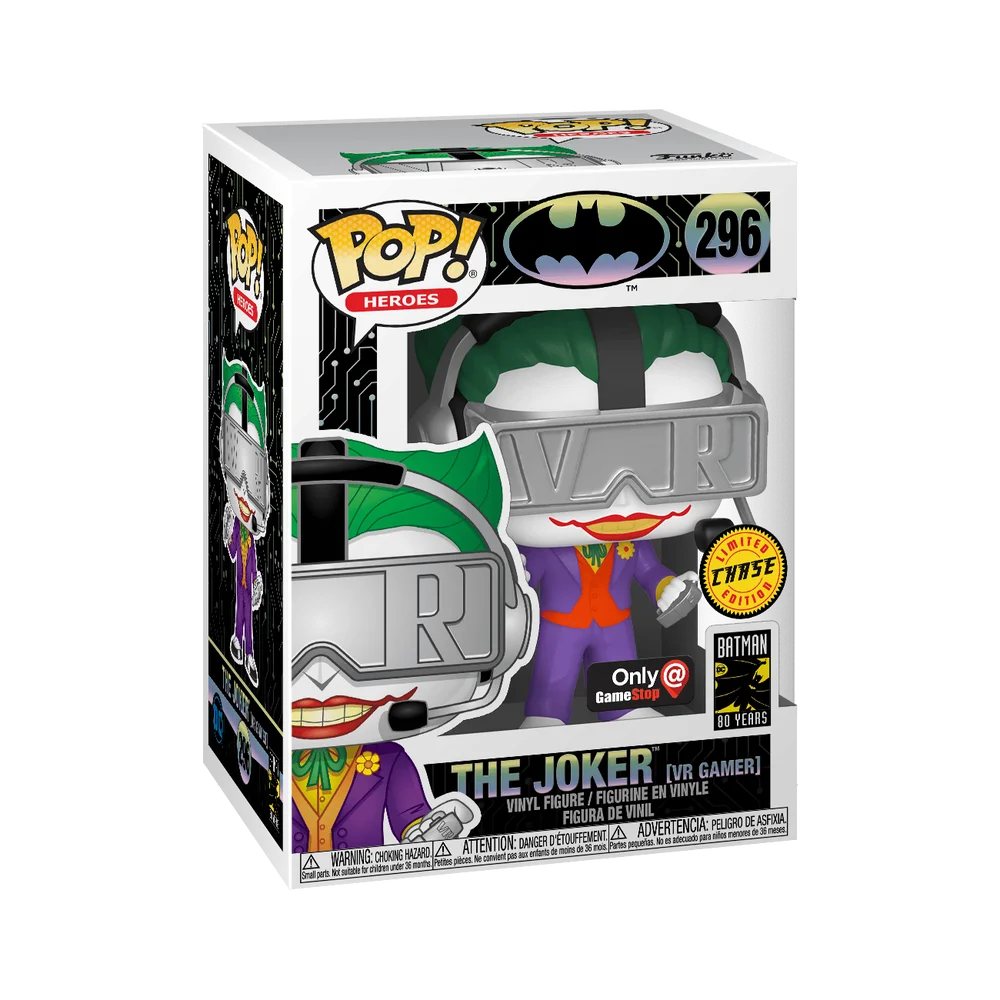 Funko POP! DC Comics GSB: Black Friday 2019 - POP Gamer Joker CHASE 296 (Chase) *Na zamówienie