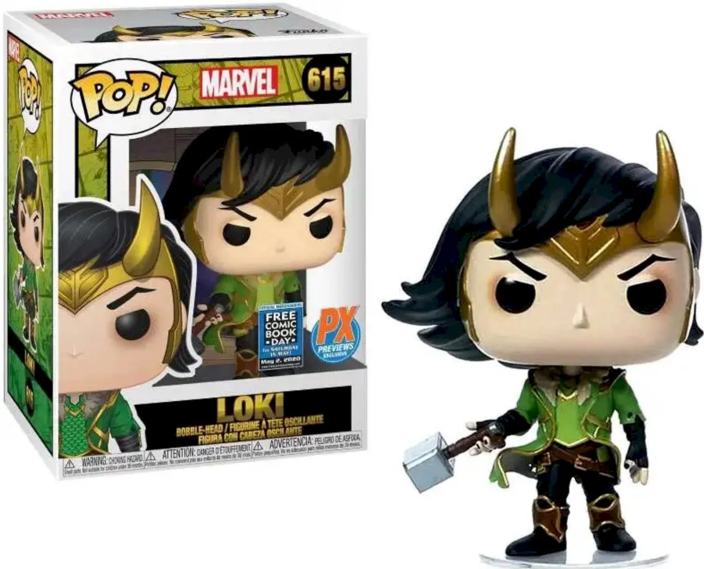 Figurka Funko POP Marvel: Loki 615 PX Exclusive