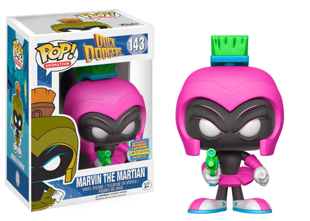 Funko POP! Looney Tunes Marvin (Pink) 143 (Exclusive) *Na zamówienie