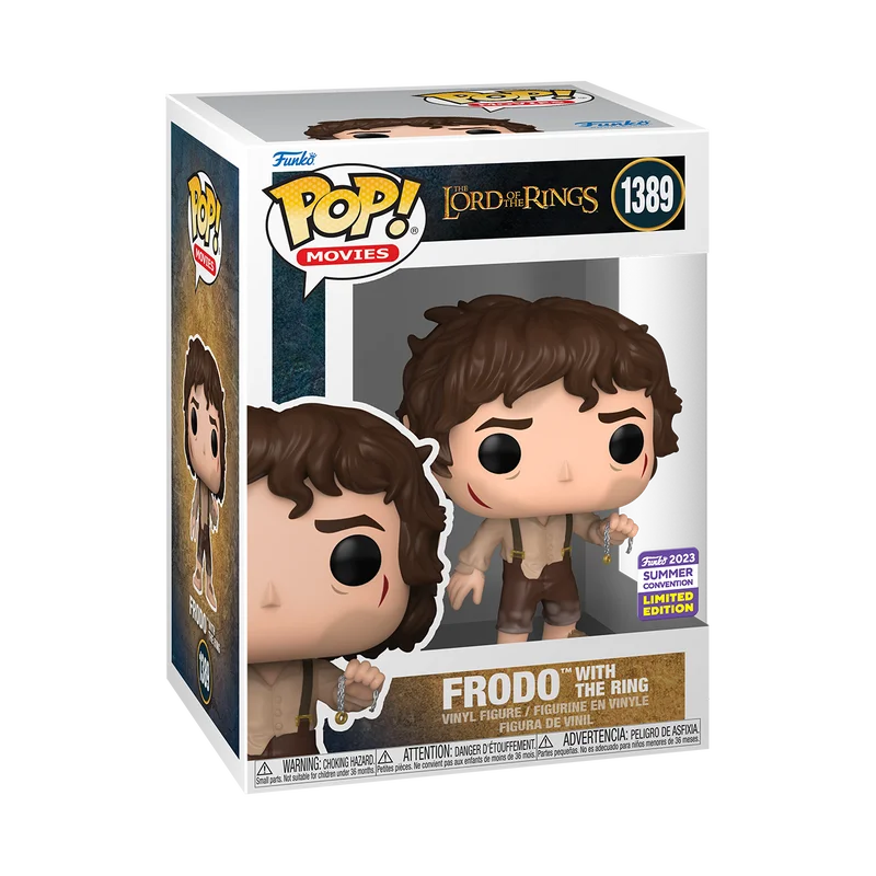 Figurka Funko POP! Lord of the Rings Frodo with the Ring 1389 SDCC 2023 *Na zamówienie – zdjęcie 3