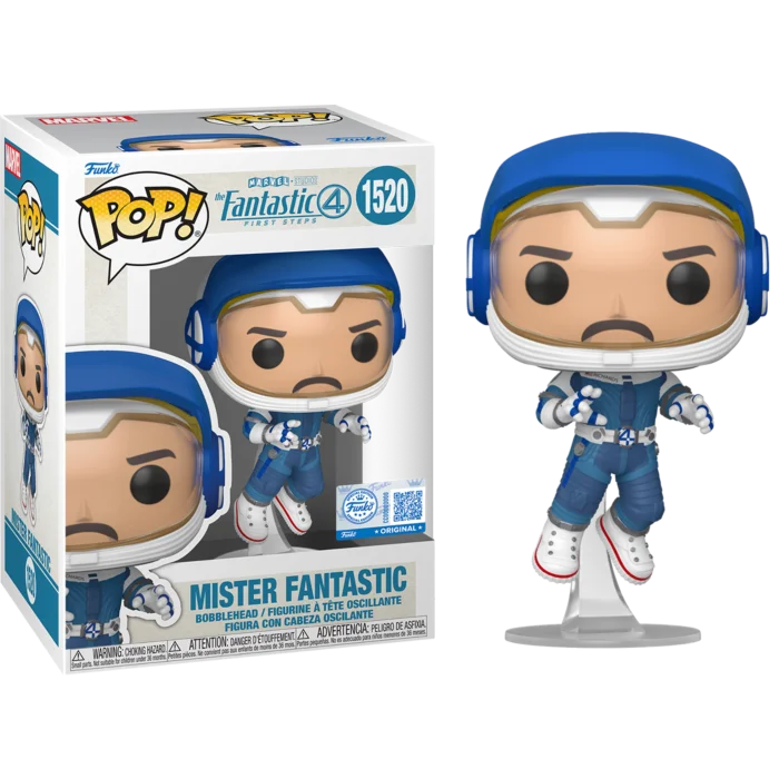 Figurka Funko POP! The Fantastic Four First Steps (2025) - Mister Fantastic in Space Suit Special Edition #1520