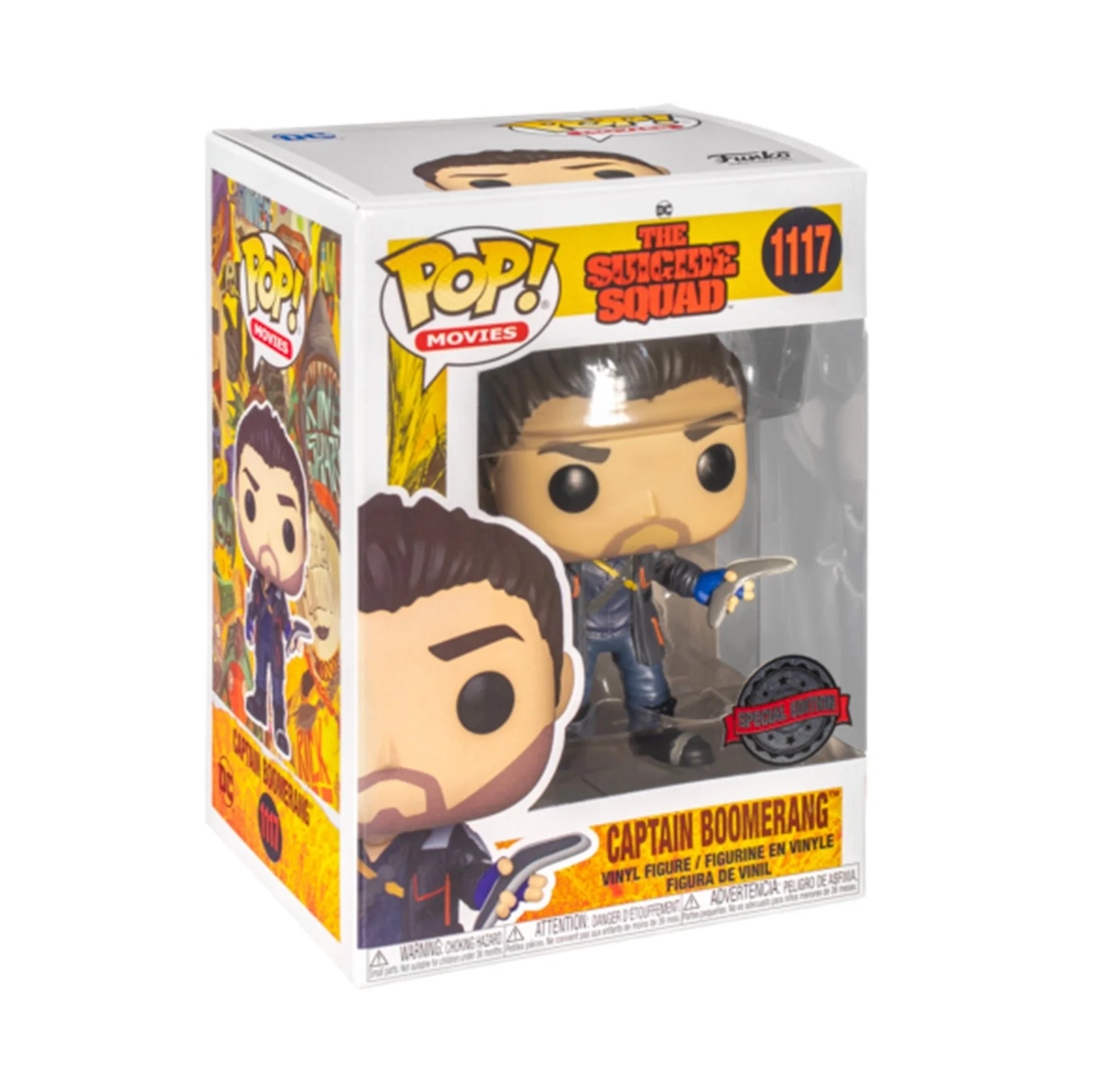 Figurka Funko POP Suicide Squad: Captain Boomerang 1117 Exc – zdjęcie 3