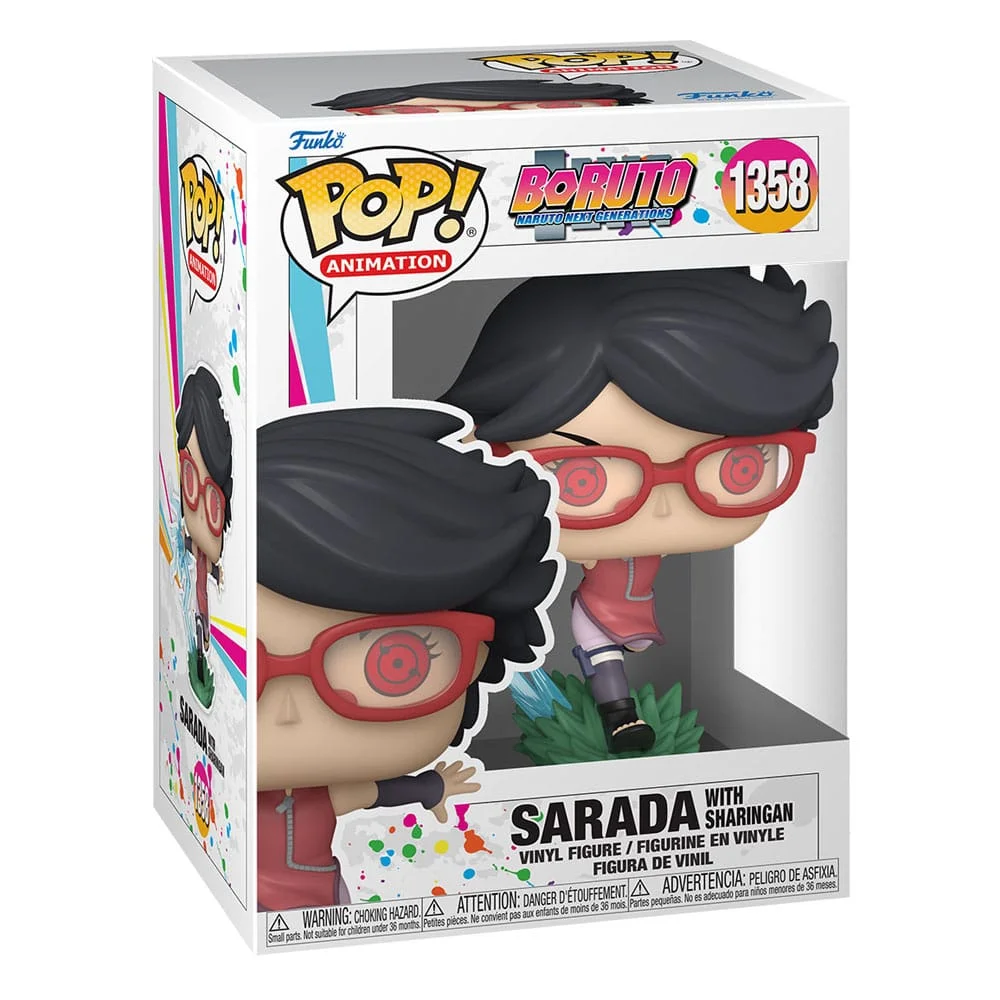 Figurka Funko POP Boruto: Sarada with Sharingan 1358 – zdjęcie 3