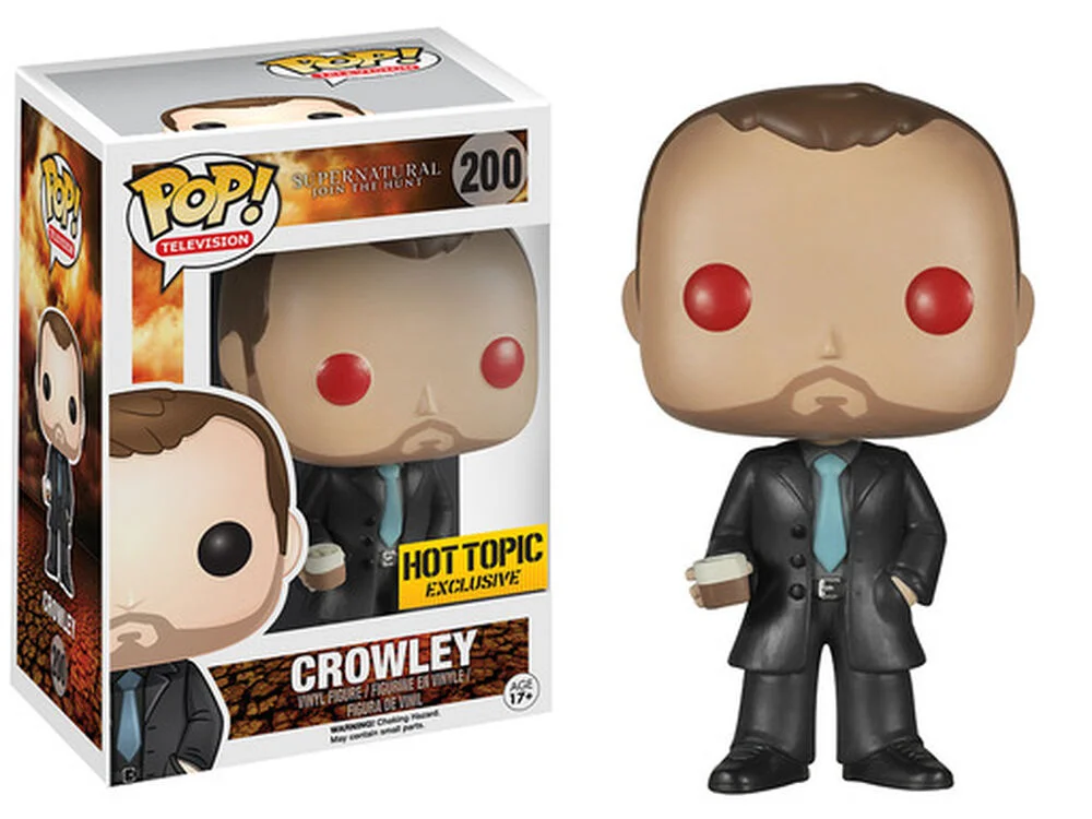 Funko POP! Supernatural Crowley w/Red Demon Eyes 200 (Exclusive) *Na zamówienie