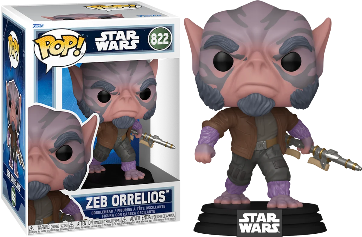 Figurka Funko POP! Star Wars: The Mandalorian & Grogu (2026) - Zeb Orrelios #822