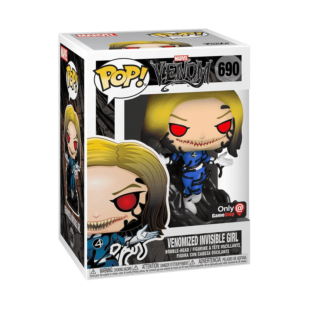 Funko POP! Marvel N4S GSB: Venom/FF- Invisible Girl(POP) 690 (Exclusive) *Na zamówienie