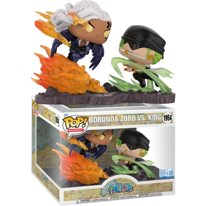 Figurka Funko POP One Piece - Roronoa Zoro vs. King (Unmasked) 1954 Special Edition
