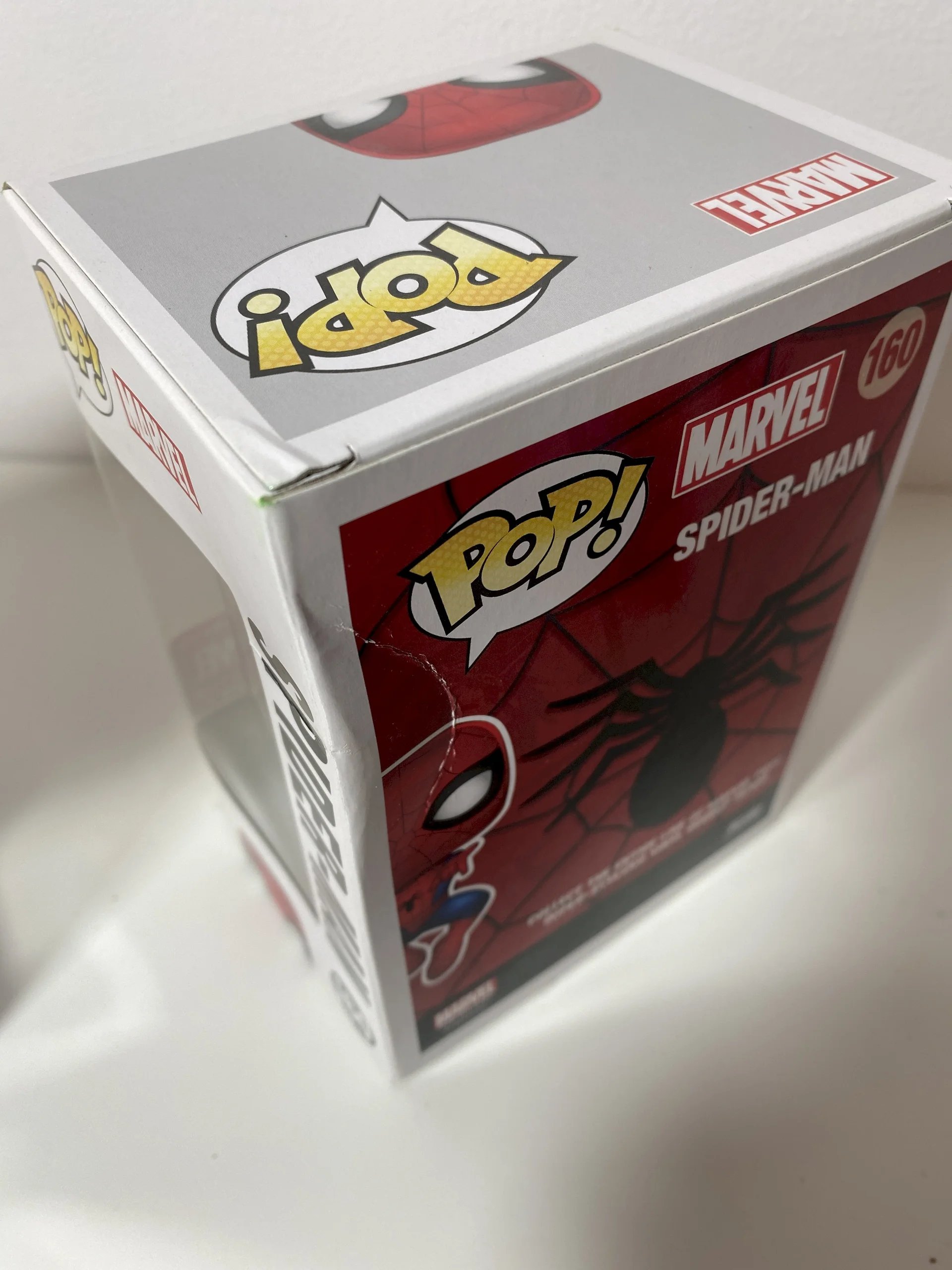 Figurka Funko POP Marvel: Spider-Man 160 Collector Corps Exclusive (Uszkodzone pudełko - zdjęcie) – zdjęcie 2