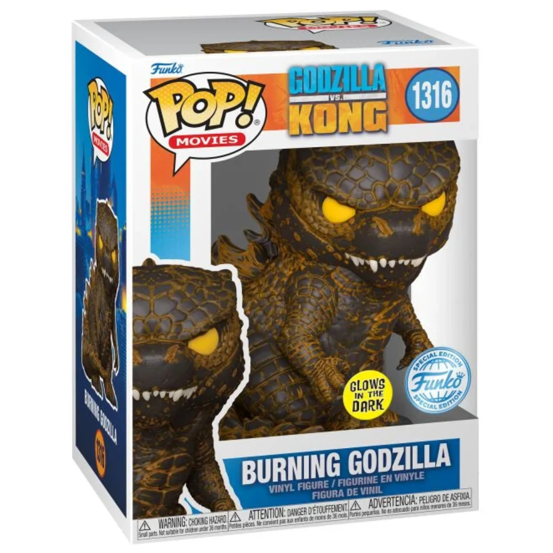 Funko POP! Godzilla Burning Godzilla Glow Special Edition #1316 *Na zamówienie