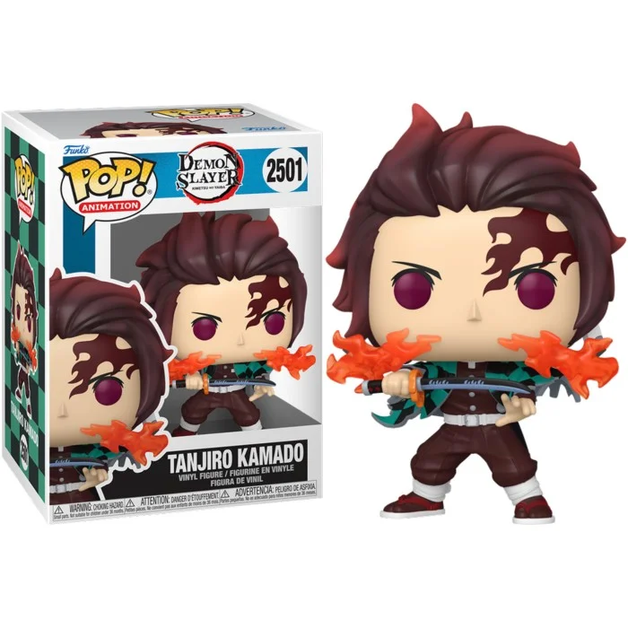 Funko POP! Demon Slayer: Infinity Castle - Tanjiro Kanado (Fire Breathing) #2501