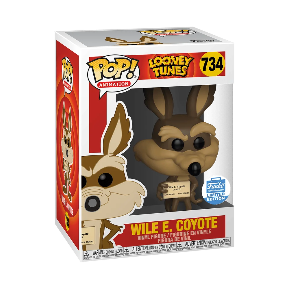 Funko POP! Looney Tunes Animation: Looney Tunes- Wile E. Coyotet 734 (Exclusive) *Na zamówienie