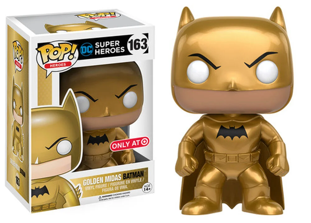 Funko POP! DC Comics Batman - Golden Midas Batman (MT) 163 (Metallic) *Na zamówienie