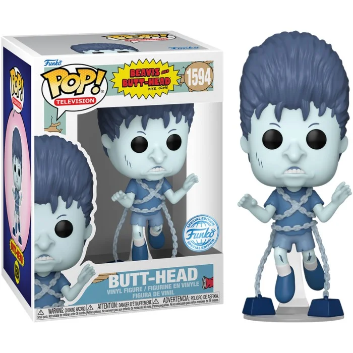 Funko POP! Beavis and Butthead Beavis and Butt-Head - Butt-Head (Ghost) Special Edition