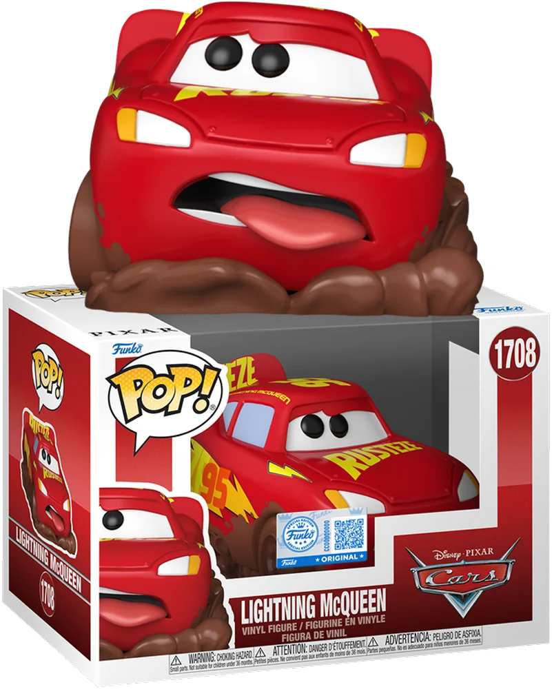 Figurka Funko POP! Cars - Lightning McQueen (Powerslide) #1708 Special Edition
