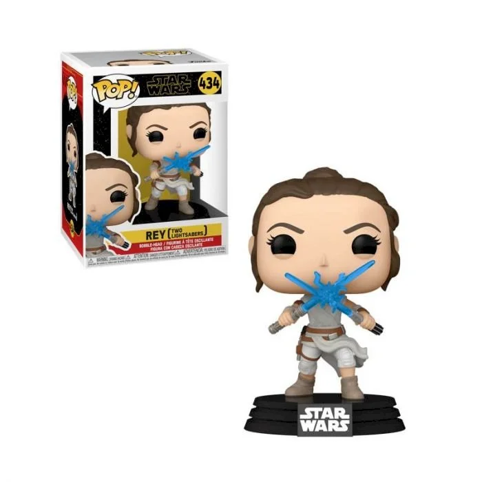 Figurka Funko POP! Star Wars The Rise of Skywalker Rey with Light Sabers #434