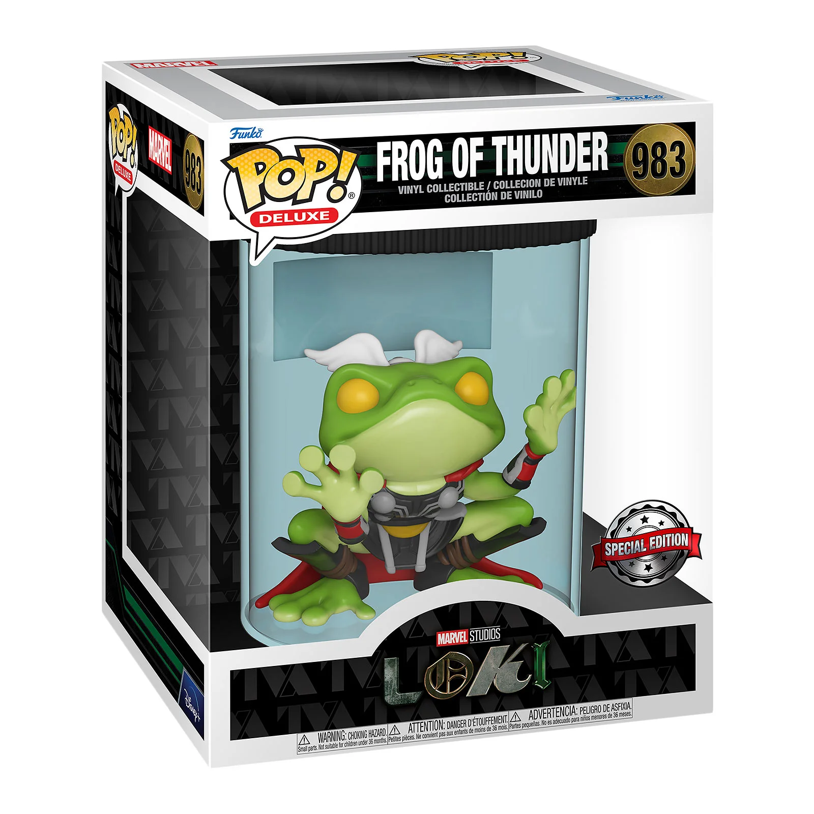 Figurka Funko POP! Loki (2021) - Frog of Thunder Deluxe #983 – zdjęcie 2