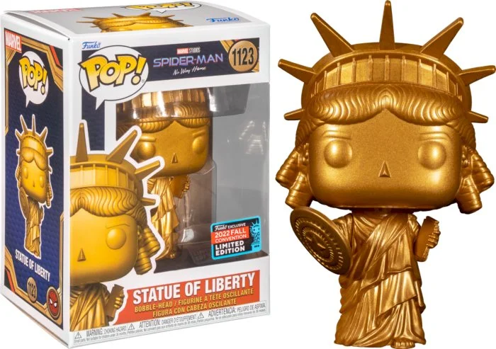 Figurka Funko POP Marvel: Spider-Man - Statue of Liberty 1123 2022 Fall Convention Exclusive