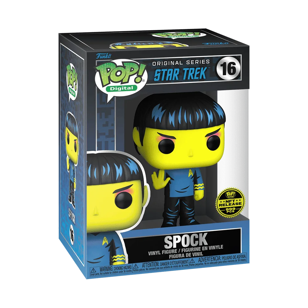 Funko POP! Star Trek Spock (NFT Release) 16 (Exclusive) *Na zamówienie