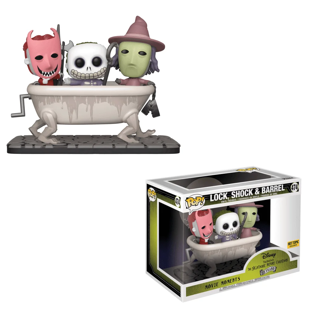 Funko POP! Disney Lock, Shock, & Barrel in Bathtub 474 (Exclusive) *Na zamówienie