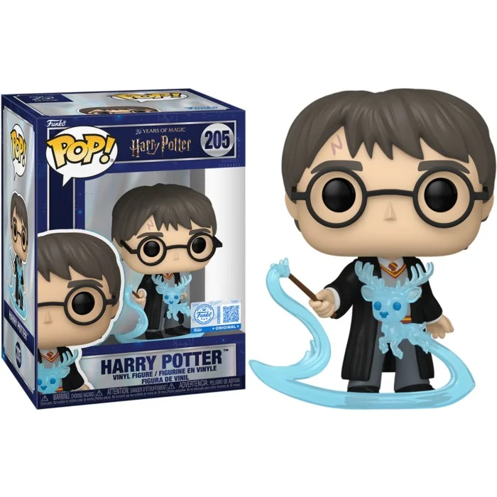 Funko POP! Harry Potter - Harry Potter with Patronus Special Edition #205