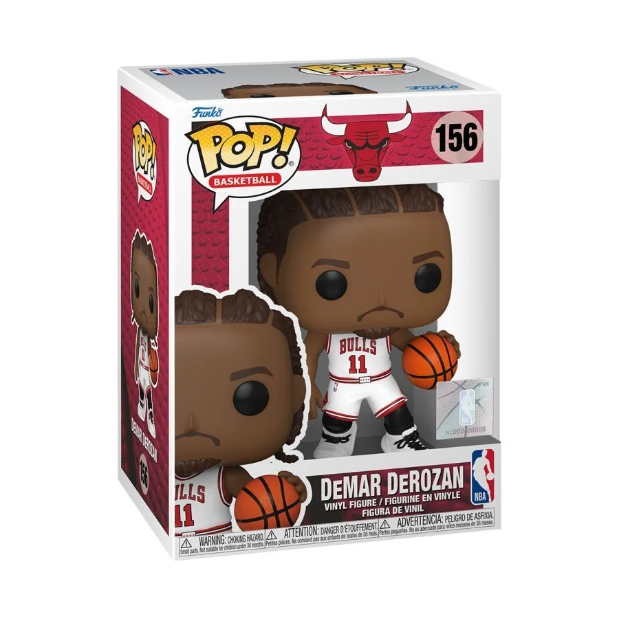 Funko POP NBA: Bulls- Demar Derozan 156 (Uszkodzenia pudełka - zdjęcia)