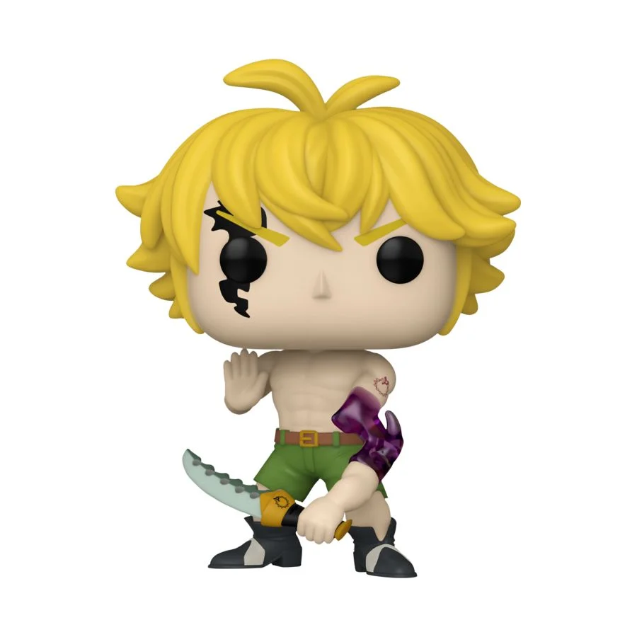 Figurka Funko POP! Seven Deadly Sins Meliodas (Demon Mode) Chase Special Edition #1344 – zdjęcie 2