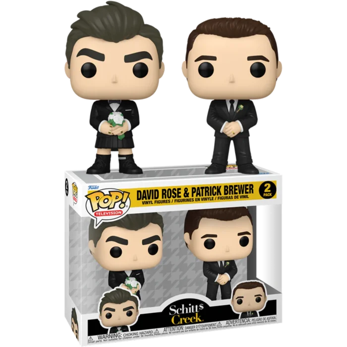 Figurka Funko POP! Schitt's Creek David & Patrick (Wedding) 2-pack