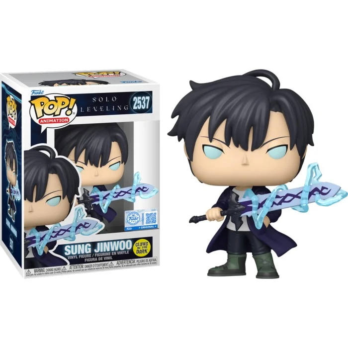 Funko POP! Solo Leveling - Sung Jinwoo with Sword Glow Special Edition #2537
