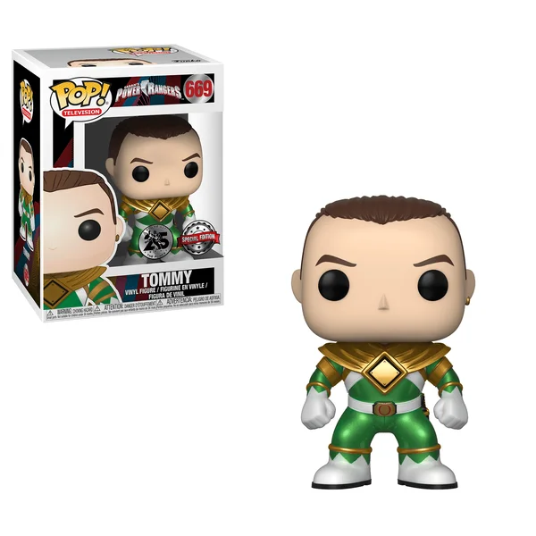 Funko POP! Power Rangers S6 - Green Ranger (MT) 669 (Metallic) *Na zamówienie