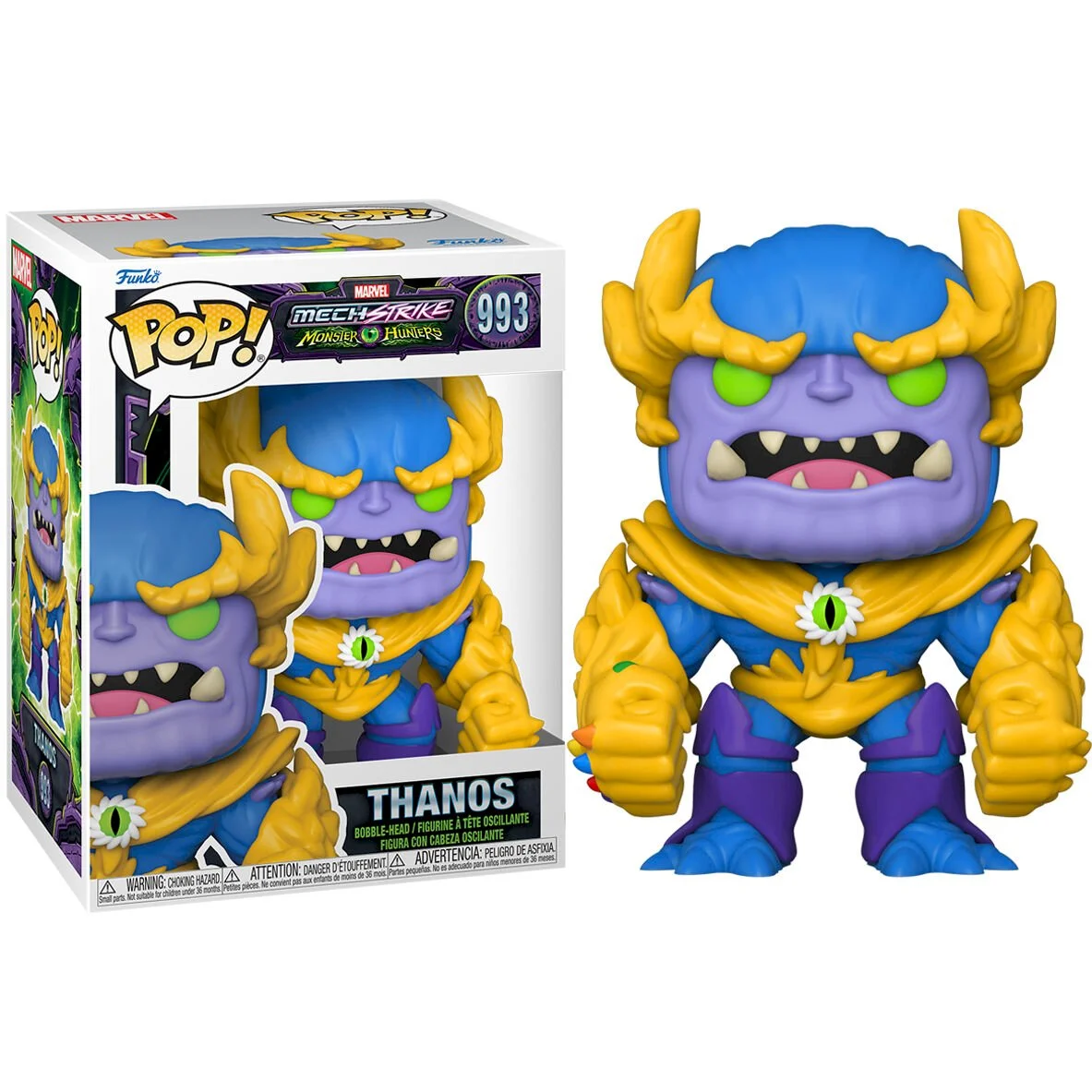 Figurka Funko POP! Marvel Monster Hunters Thanos #993 – zdjęcie 2