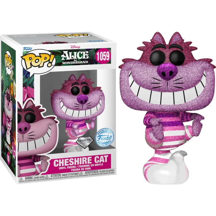 Figurka Funko POP Alice in Wonderland: Cheshire Cat Diamond Glitter 1059 Special Edition *Na zamówienie