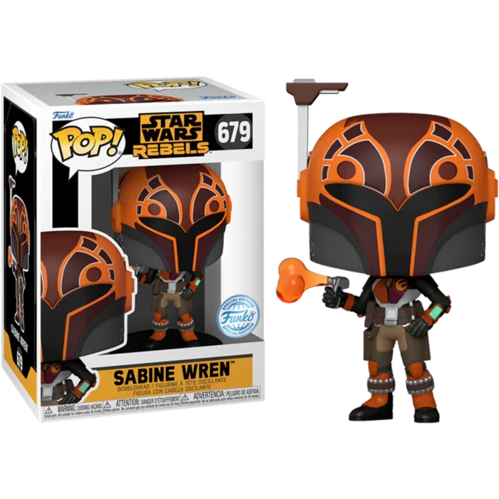 Figurka Funko POP! Star Wars: Rebels - Sabine Wren Metallic 679 Exclusive