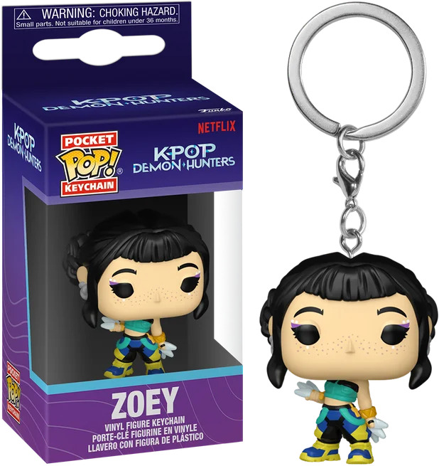 Figurka Funko POP! K-Pop Demon Hunters - Zoey Pocket Pop! Keychain