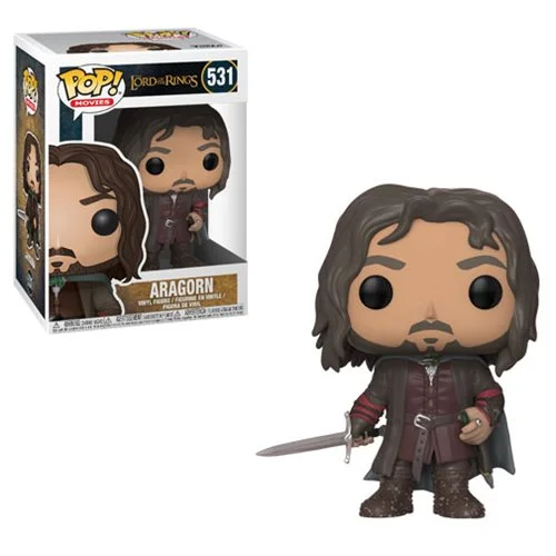 Funko POP Lord of the Rings: Aragorn 531 (Uszkodzone pudełko - zdjęcie)