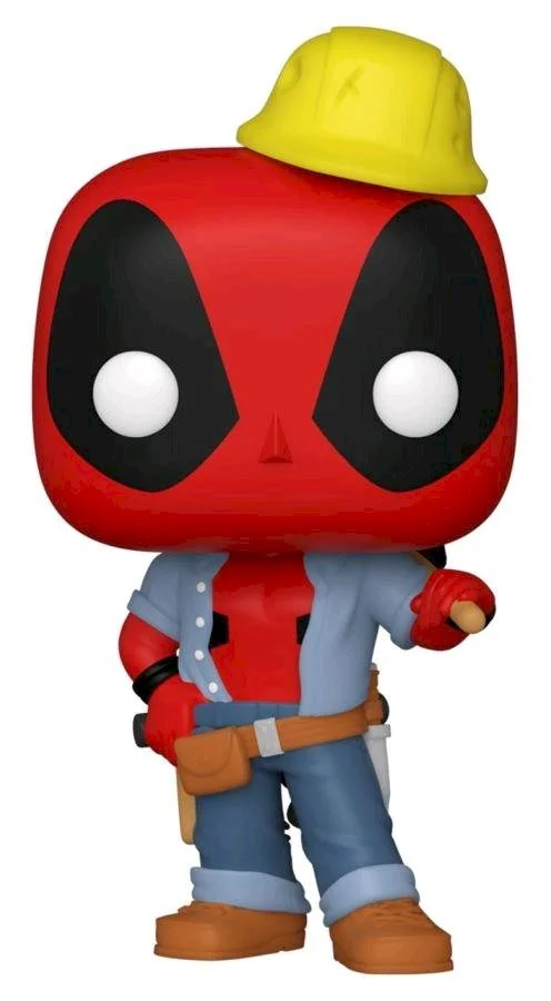 Figurka Deadpool: Funko POP Construction Worker Deadpool 781 Exc – zdjęcie 3