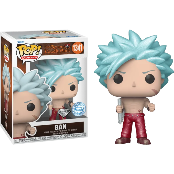Figurka Funko POP! Seven Deadly Sins Ban Diamond Glitter Special Edition #1341 *Na zamówienie