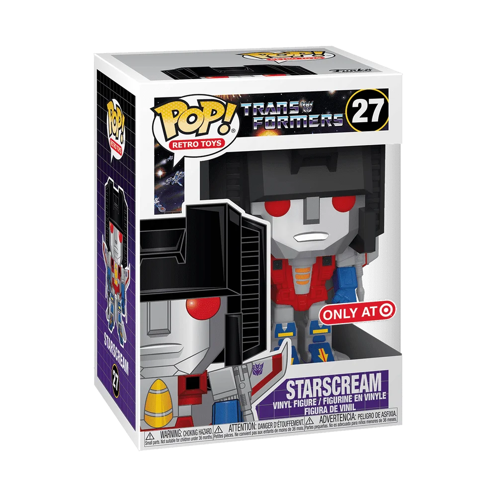 Funko POP! Transformers Vinyl: Transformers- Starscream 27 (Exclusive) *Na zamówienie