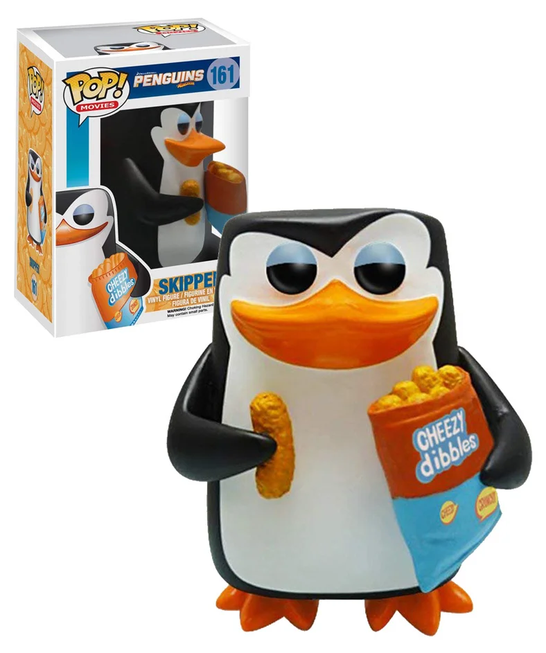 Funko POP! Penguins of Madagascar Pingwiny z Madagaskaru Skipper #161