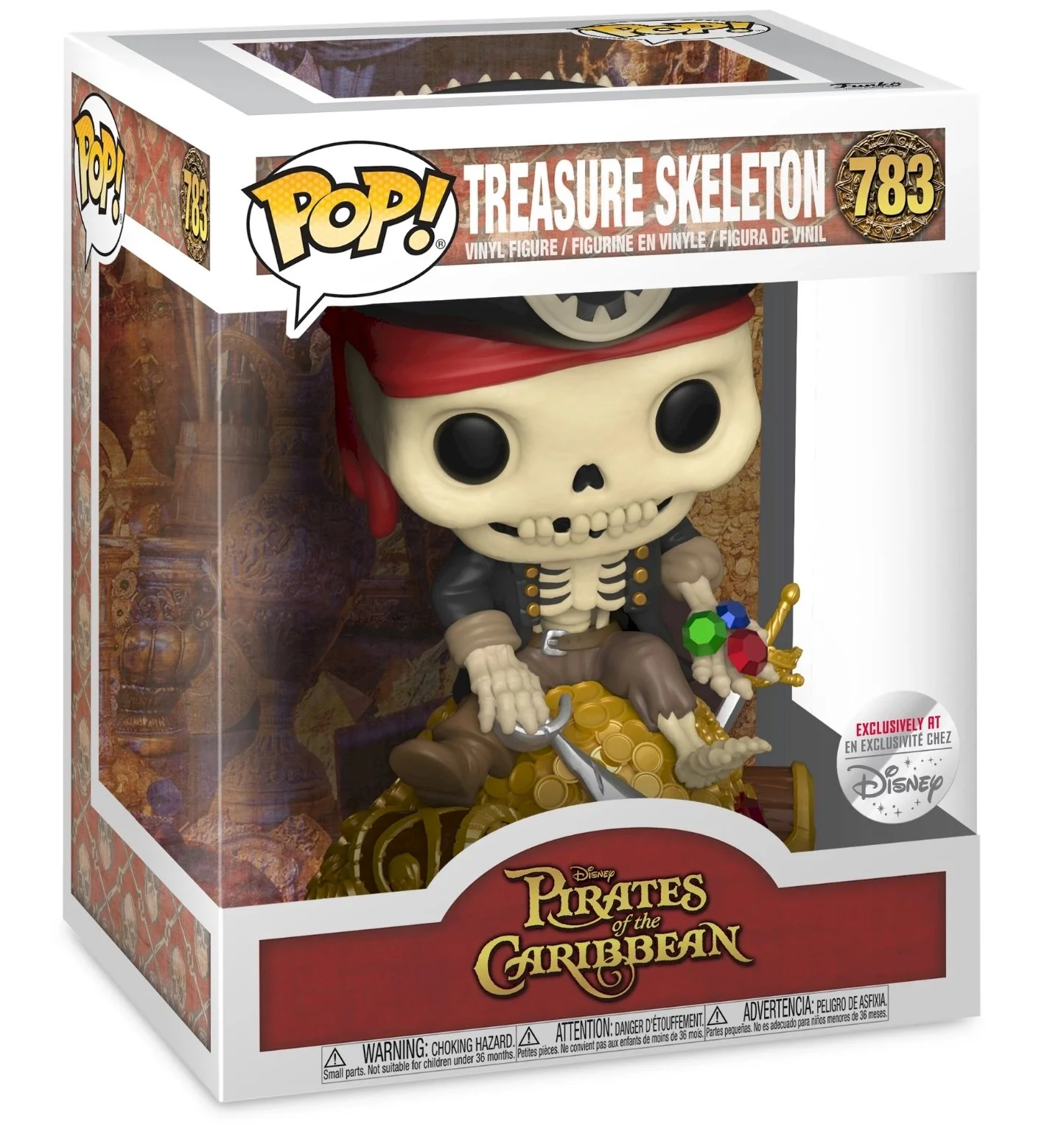Figurka Pirates of The Caribbean Funko POP Treasure Skeleton 783 *Na zamówienie – zdjęcie 3
