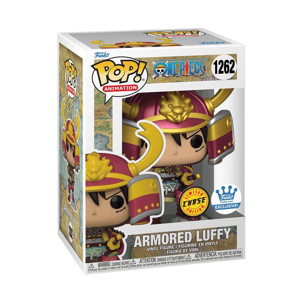 Funko POP! One Piece Armored Luffy (Chase) (Metallic) 1262 (Chase) *Na zamówienie