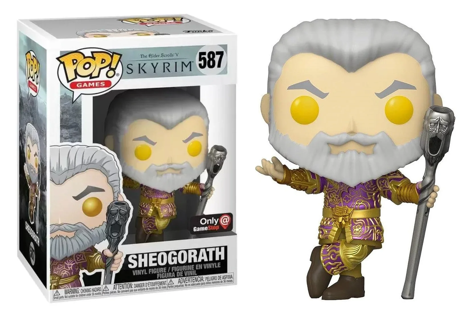 Figurka The Elder Scrolls V: Skyrim Funko Pop Sheogorath with Wabbajack Metallic 587 Gamestop Exclusive*Na zamówienie