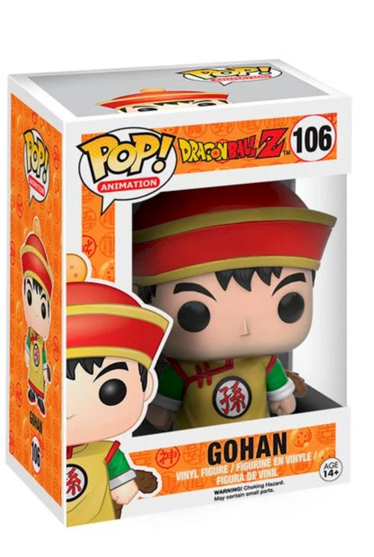 Figurka Dragon Ball Z: Funko POP Gohan 9 cm 106* Uszkodzony box – zdjęcie 3