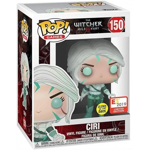 Figurka Funko POP! The Witcher Ciri Glow Special Edition #150 *Na zamówienie – zdjęcie 3