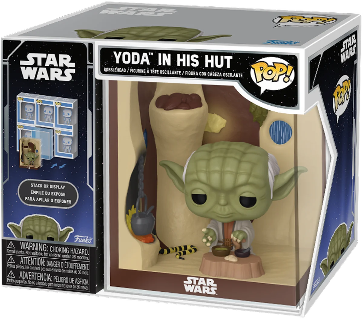Figurka Funko POP! Star Wars - Yoda in his Hut Pop! Nook Vinyl Figure #363