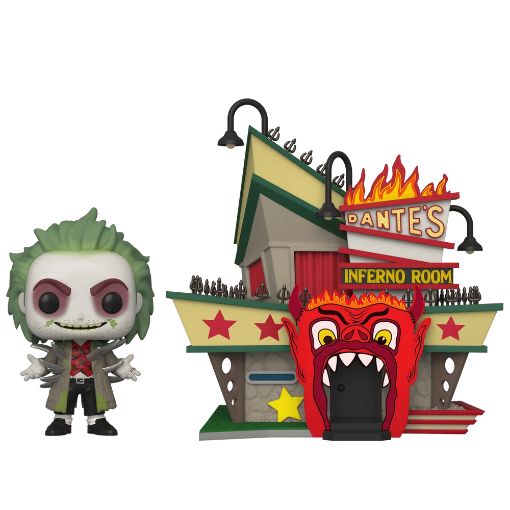 Funko POP! Beetlejuice Town Beetlejuice with Dante's Inferno Room 6 (Exclusive) *Na zamówienie