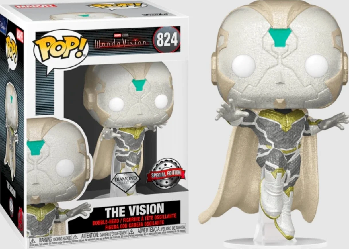 Figurka Funko POP Marvel WandaVision: The Vision Special Edition 824 Diamond Exc