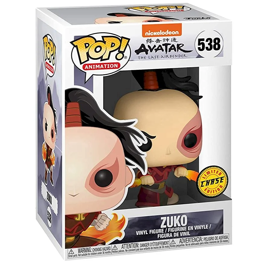 Figurka Funko POP! Avatar Zuko Chase #538 *Na zamówienie – zdjęcie 3