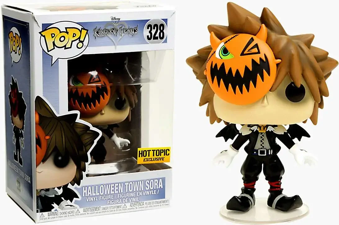 Figurka Funko Pop! Halloween Town Sora #328 Hot Topic Exclusive* Uszkodzone/zniszczone pudełko