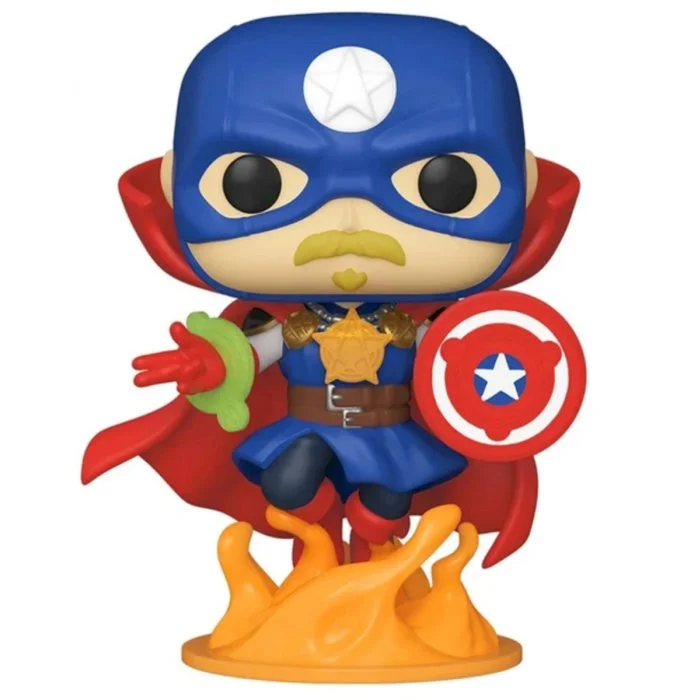 Figurka MARVEL: Infinity Warps Funko POP Soldier Supreme 679 Glow Exc